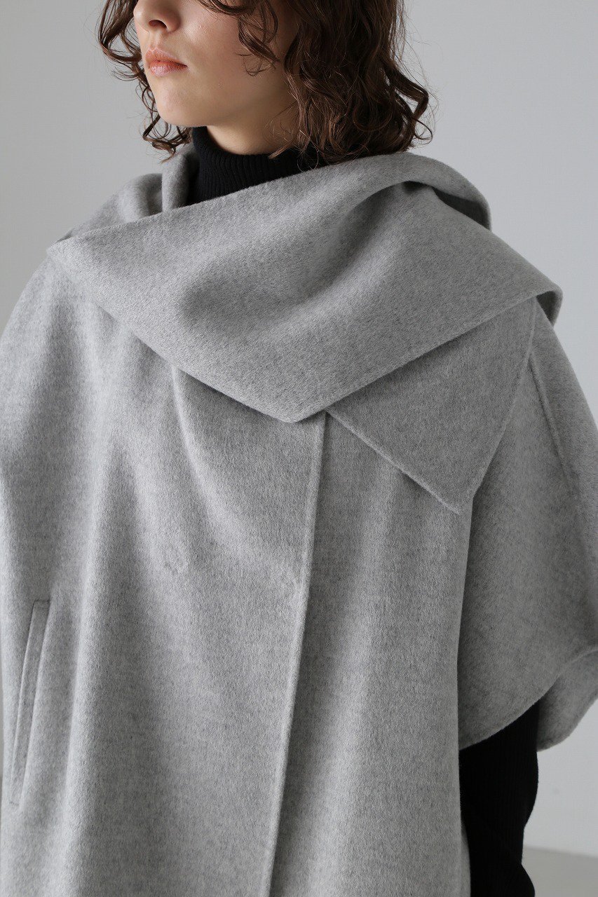 【アドーア/ADORE】のピュアカシミヤポンチョ 人気、トレンドファッション・服の通販 founy(ファニー) 　ファッション　Fashion　レディースファッション　Fashion for Women　アウター　Coat / Outerwear Collection　コート・ロングコート・ピーコート　Long Coats, Peacoats & More　ポンチョ・ケープコート　Ponchos & Capes　ショート　Short, Short Length　シンプル　Simple, Minimal　ハーフ　Half, Half-Length　ポンチョ　Poncho, Cape Style　マフラー　Scarf, Muffler　other-4|ID: prp329100004135663 ipo3291000000036639999