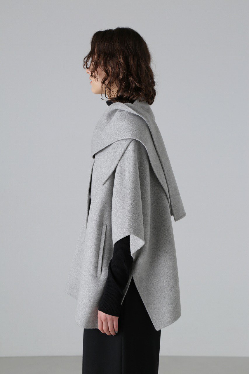 【アドーア/ADORE】のピュアカシミヤポンチョ 人気、トレンドファッション・服の通販 founy(ファニー) 　ファッション　Fashion　レディースファッション　Fashion for Women　アウター　Coat / Outerwear Collection　コート・ロングコート・ピーコート　Long Coats, Peacoats & More　ポンチョ・ケープコート　Ponchos & Capes　ショート　Short, Short Length　シンプル　Simple, Minimal　ハーフ　Half, Half-Length　ポンチョ　Poncho, Cape Style　マフラー　Scarf, Muffler　other-8|ID: prp329100004135663 ipo3291000000036640003