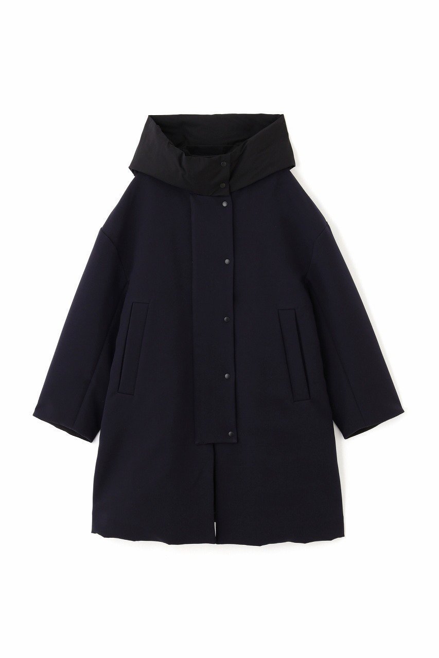 【アドーア/ADORE】のダウンコンビトリプルクロス インテリア・キッズ・メンズ・レディースファッション・服の通販 founy(ファニー)  ファッション Fashion レディースファッション Fashion for Women アウター Coat / Outerwear Collection コート・ロングコート・ピーコート Long Coats, Peacoats & More コンビ Combo, Combination Style ダウン Down, Puffer フロント Front, Front Design ネイビー|ID: prp329100004135664 ipo3291000000034336565