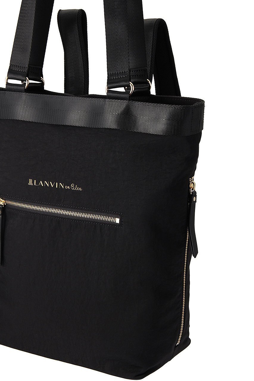 【ランバン オン ブルー/LANVIN en Bleu】のポリエステルトート型リュック 人気、トレンドファッション・服の通販 founy(ファニー) 　ファッション　Fashion　レディースファッション　WOMEN　バッグ　Bag　シンプル　Simple　ポケット　Pocket　リュック　Ruck Sack　other-4|ID: prp329100004135688 ipo3291000000031405397