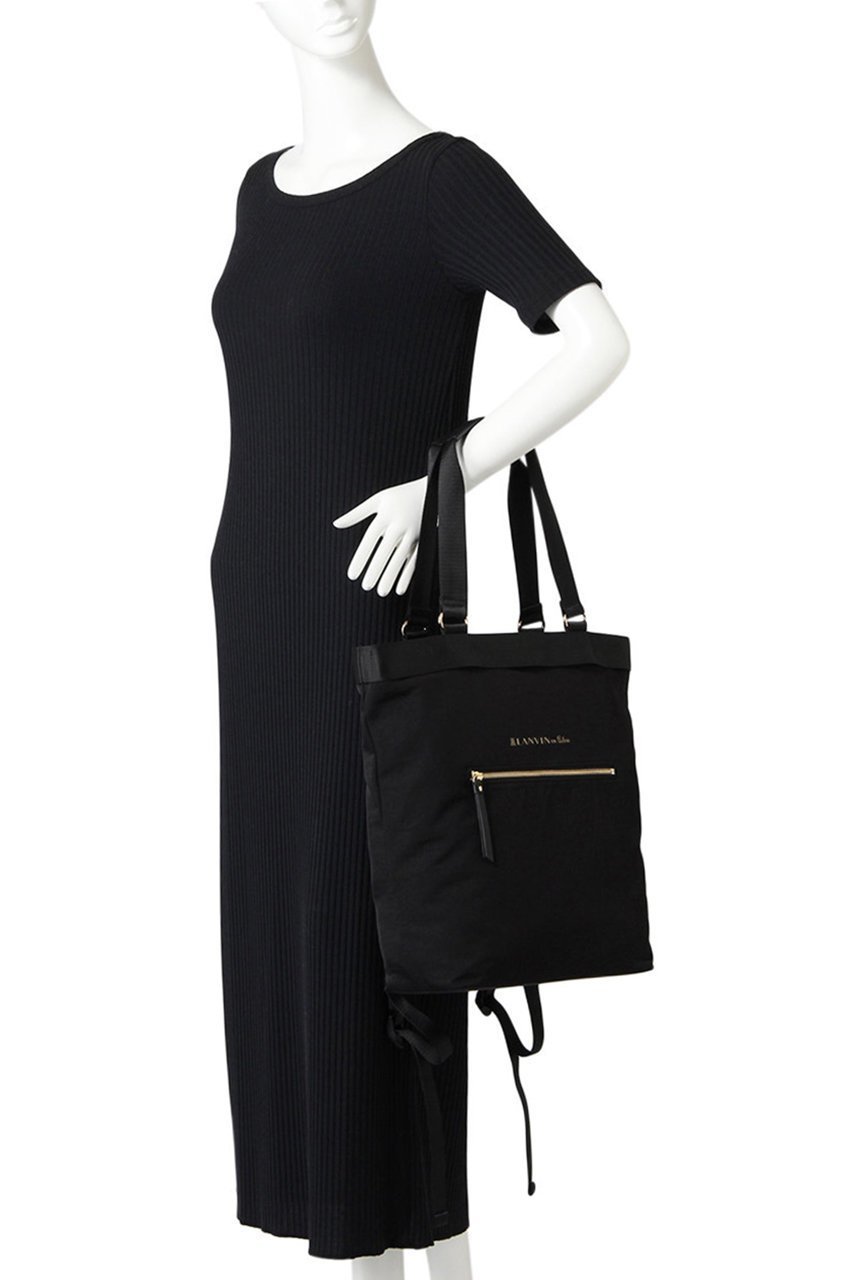 【ランバン オン ブルー/LANVIN en Bleu】のポリエステルトート型リュック 人気、トレンドファッション・服の通販 founy(ファニー) 　ファッション　Fashion　レディースファッション　WOMEN　バッグ　Bag　シンプル　Simple　ポケット　Pocket　リュック　Ruck Sack　other-6|ID: prp329100004135688 ipo3291000000031405401