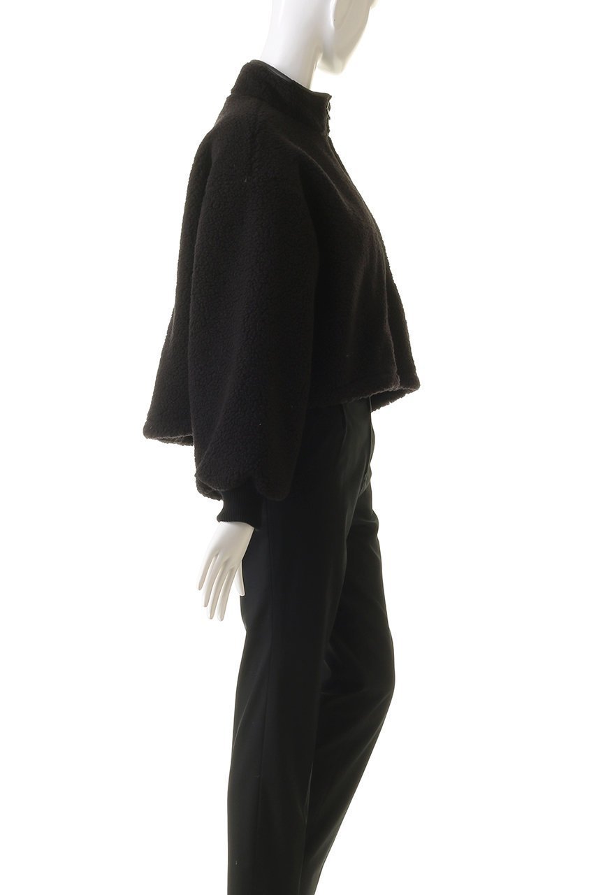 【サードマガジン/THIRD MAGAZINE】のTHIRD MAGAZINE×mikomori /ボアボクシーブルゾン 人気、トレンドファッション・服の通販 founy(ファニー) 　ファッション　Fashion　レディースファッション　Fashion for Women　アウター　Coat / Outerwear Collection　レディースジャケット・軽アウター　Jackets　ブルゾンジャケット・スポーティアウター　Blouson Jackets　ジャケット　Jacket, Outerwear　スタンド　Stand Collar, Upright Stand　トリミング　Trimming, Decorative Edge　バランス　Balance, Style Balance　フェイクレザー　Faux Leather, PU Leather　フロント　Front, Front Design　ブルゾン　Blouson, Bomber Jacket　ポケット　Pocket, Pocket Detail　other-3|ID: prp329100004135702 ipo3291000000035970933