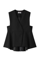 【ヒューエルミュージアム/hueLe Museum】の【hLM】リュクスウールジレ 人気、トレンドファッション・服の通販 founy(ファニー) ファッション Fashion レディースファッション Fashion for Women アウター Coat / Outerwear Collection レディースジャケット・軽アウター Jackets おすすめ Recommended / Our Picks クール Cool, Chic ジャケット Jacket, Outerwear セットアップ Set-Up, Coordinated Outfit ドレープ Drape, Draping Fabric フレア Flare, Flared フロント Front, Front Design ベスト Vest, Waistcoat マニッシュ Mannish, Boyish thumbnail ブラック|ID: prp329100004135713 ipo3291000000036530121