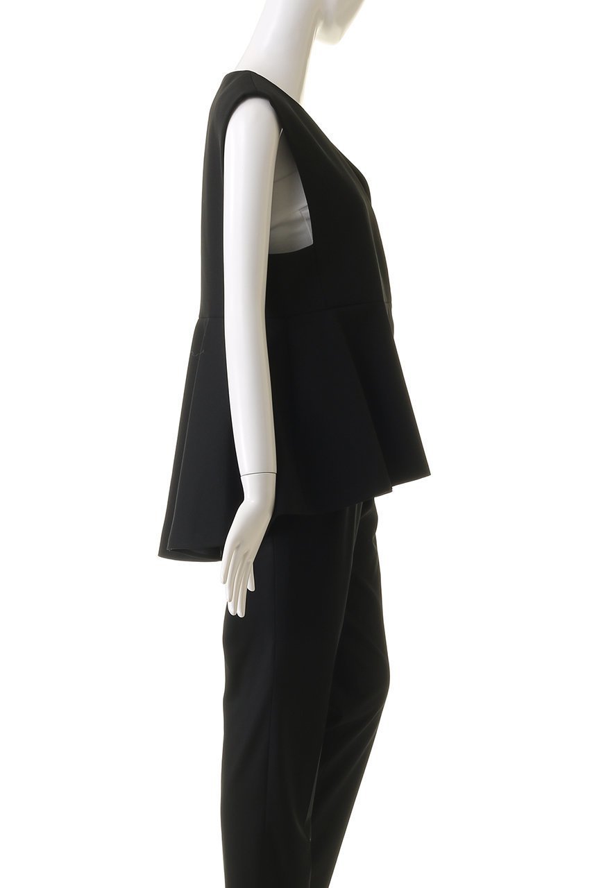 【ヒューエルミュージアム/hueLe Museum】の【hLM】リュクスウールジレ 人気、トレンドファッション・服の通販 founy(ファニー) 　ファッション　Fashion　レディースファッション　Fashion for Women　アウター　Coat / Outerwear Collection　レディースジャケット・軽アウター　Jackets　おすすめ　Recommended / Our Picks　クール　Cool, Chic　ジャケット　Jacket, Outerwear　セットアップ　Set-Up, Coordinated Outfit　ドレープ　Drape, Draping Fabric　フレア　Flare, Flared　フロント　Front, Front Design　ベスト　Vest, Waistcoat　マニッシュ　Mannish, Boyish　other-3|ID: prp329100004135713 ipo3291000000036530124