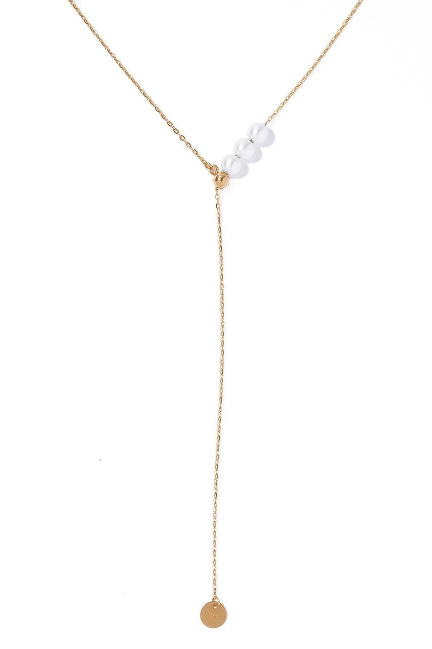 【ルボンボン/les bonbon】のadjustable 3pearl ネックレス インテリア・キッズ・メンズ・レディースファッション・服の通販 founy(ファニー) 　ファッション　Fashion　レディースファッション　Fashion for Women　ジュエリー　Jewelry　ネックレス　Necklaces & Pendants　ジャケット　Jacket, Outerwear　スタイリッシュ　Stylish, Fashionable　チェーン　Chain, Chain Strap　ネックレス　Necklace, Pendant Necklace　パール　Pearl, Pearl Accent　フィット　Fit, Slim Fit　ロング　Long, Long-Length　エレガント 上品　Elegant　ゴールド|ID: prp329100004135751 ipo3291000000035550186