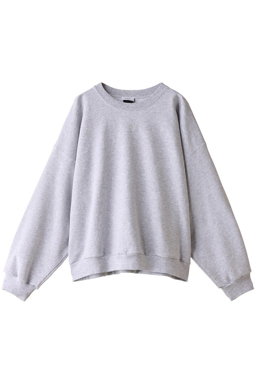 【シシ/sisii】の【UNISEX】クロップド スウェット クルー 人気、トレンドファッション・服の通販 founy(ファニー) 　ファッション　Fashion　レディースファッション　Fashion for Women　トップス・カットソー　Cut & Sew Tops　シャツ・ブラウス・オフィスカジュアル　Elegant Blouses & Button-Ups　レディースパーカー・カジュアルフーディー　Casual Hoodies & Sweatshirts　ロングTシャツ・Tシャツ　Longline T-Shirts & Tees　スウェット・クルーネックトップス　Sweatshirts & Crewnecks / Relaxed Fit Sweat Tops　カットソー・ベーシックTシャツ　Cut-and-Sewn Tops / Stretch Tees & Basics　ユニセックス　Unisex, Genderless　クロップド　Cropped, Short Length　シンプル　Simple, Minimal　スウェット / スエット　Sweatshirt, Sweatwear　スリーブ　Sleeve, Long Sleeve / Short Sleeve　ロング　Long, Long-Length　再入荷　Restock / Back in Stock　定番　Standard, Basic Item　A/W・秋冬　Autumn/Winter　 other-1|ID: prp329100004137263 ipo3291000000032756693