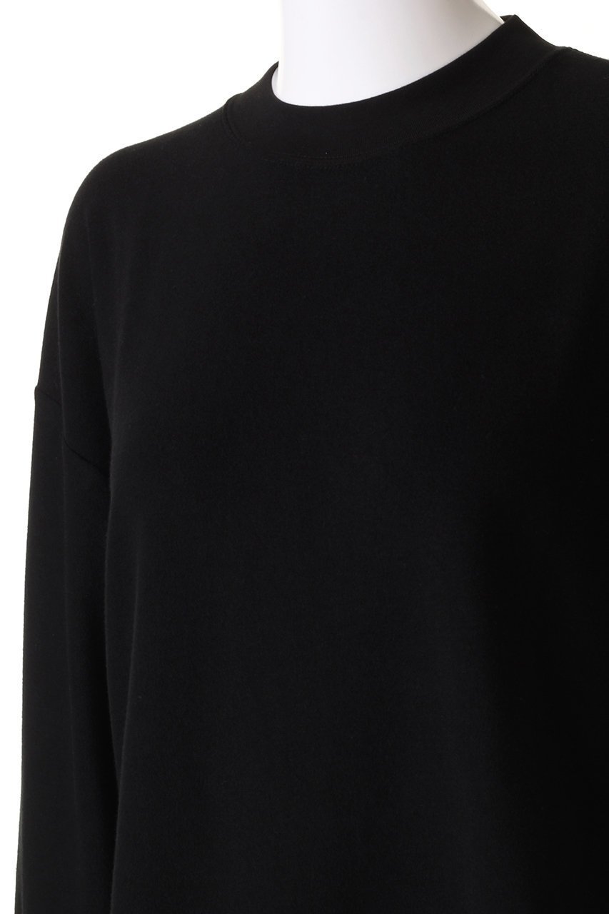 【スリー ドッツ/three dots】のコンパクトパイル ルーズプルオーバー 人気、トレンドファッション・服の通販 founy(ファニー) 　ファッション　Fashion　レディースファッション　Fashion for Women　トップス・カットソー　Cut & Sew Tops　シャツ・ブラウス・オフィスカジュアル　Elegant Blouses & Button-Ups　ロングTシャツ・Tシャツ　Longline T-Shirts & Tees　カジュアルプルオーバー・ニットトップス　Pullovers & Knit Tops / Casual Pullovers　カットソー・ベーシックTシャツ　Cut-and-Sewn Tops / Stretch Tees & Basics　コンパクト　Compact, Small Size　スリーブ　Sleeve, Long Sleeve / Short Sleeve　ロング　Long, Long-Length　エレガント 上品　Elegant　other-5|ID: prp329100004137267 ipo3291000000032898127
