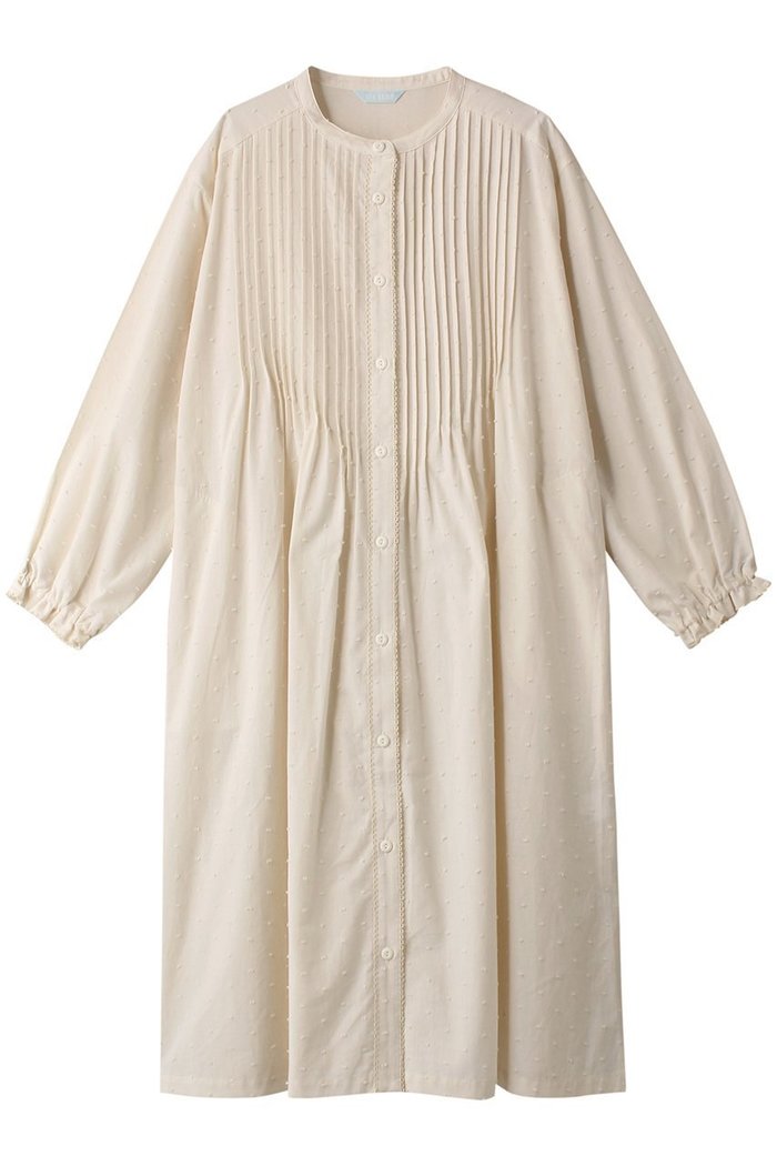 【キッドブルー/KID BLUE】のオーガニックドビードットナイティ インテリア・キッズ・メンズ・レディースファッション・服の通販 founy(ファニー) https://founy.com/ ファッション Fashion レディースファッション Fashion for Women トップス・カットソー Cut & Sew Tops なめらか Smooth, Silky Texture ドット Polka Dot, Dot Pattern パジャマ Pajamas, Sleepwear フェミニン Feminine, Girly フリル Frill, Ruffle プリント Print, Printed Pattern プリーツ Pleats, Pleated リラックス Relax, Relaxed Fit 再入荷 Restock / Back in Stock |ID: prp329100004137276 ipo3291000000035126130