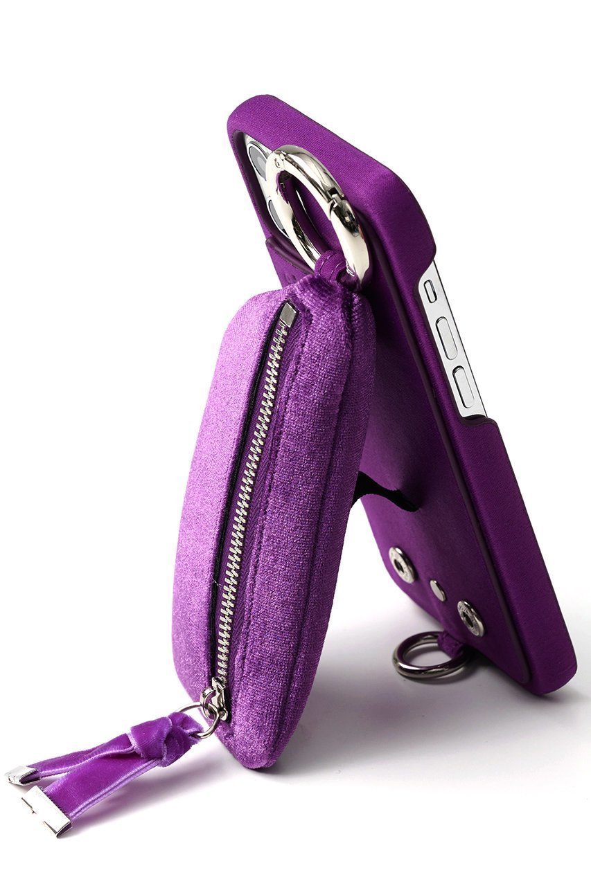 【エジュー/ajew】のiPhone13/13Pro ajew dress case shoulder 人気、トレンドファッション・服の通販 founy(ファニー) 　ファッション　Fashion　レディースファッション　WOMEN　ワンピース　Dress　ドレス　Party Dresses　カメラ　Camera　サテン　Satin　ショルダー　Shoulder　チェーン　Chain　ベロア　Velor　ポケット　Pocket　ラグジュアリー　Luxury　リボン　Ribbon　おすすめ　Recommend　iPhone アイフォーン　Iphone　other-2|ID: prp329100004137288 ipo3291000000031404879