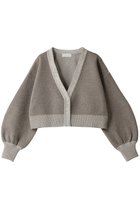 【ガリャルダガランテ/GALLARDAGALANTE】のラメカーディガン グレー|ID: prp329100004137305 ipo3291000000036896467