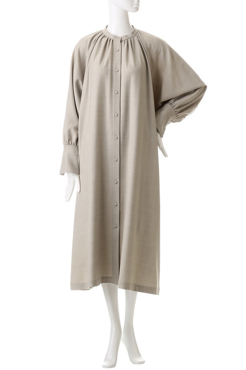 【プレインピープル/PLAIN PEOPLE】のフレックスウールサキソニーイージーケアシャツワンピース 人気、トレンドファッション・服の通販 founy(ファニー) 　ファッション　Fashion　レディースファッション　Fashion for Women　ワンピース　Dresses　シャツワンピース / 1枚で着映えコーデ　Shirt Dresses　チュニック　Tunic Tops & Dresses　ウォッシャブル　Machine Washable　ウォーム　Warm Fabric　ギャザー　Gathered, Ruffled　ストレッチ　Stretch, Stretchy Fabric　チュニック　Tunic, Long Top　ベーシック　Basic, Essential　ロング　Long, Long-Length　再入荷　Restock / Back in Stock　other-2|ID: prp329100004137310 ipo3291000000032890137