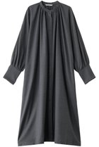 【プレインピープル/PLAIN PEOPLE】のフレックスウールサキソニーイージーケアシャツワンピース チャコールグレー|ID: prp329100004137310 ipo3291000000035737663