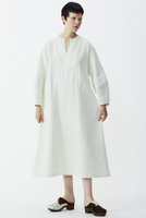 【プレインピープル/PLAIN PEOPLE】のカルゼ二重織ワンピース 人気、トレンドファッション・服の通販 founy(ファニー) ファッション Fashion レディースファッション WOMEN ワンピース Dress チュニック Tunic スリット Slit スリーブ Sleeve チュニック Tunic モダン Modern ロング Long NEW・新作・新着・新入荷 New Arrivals |ID:prp329100004137311