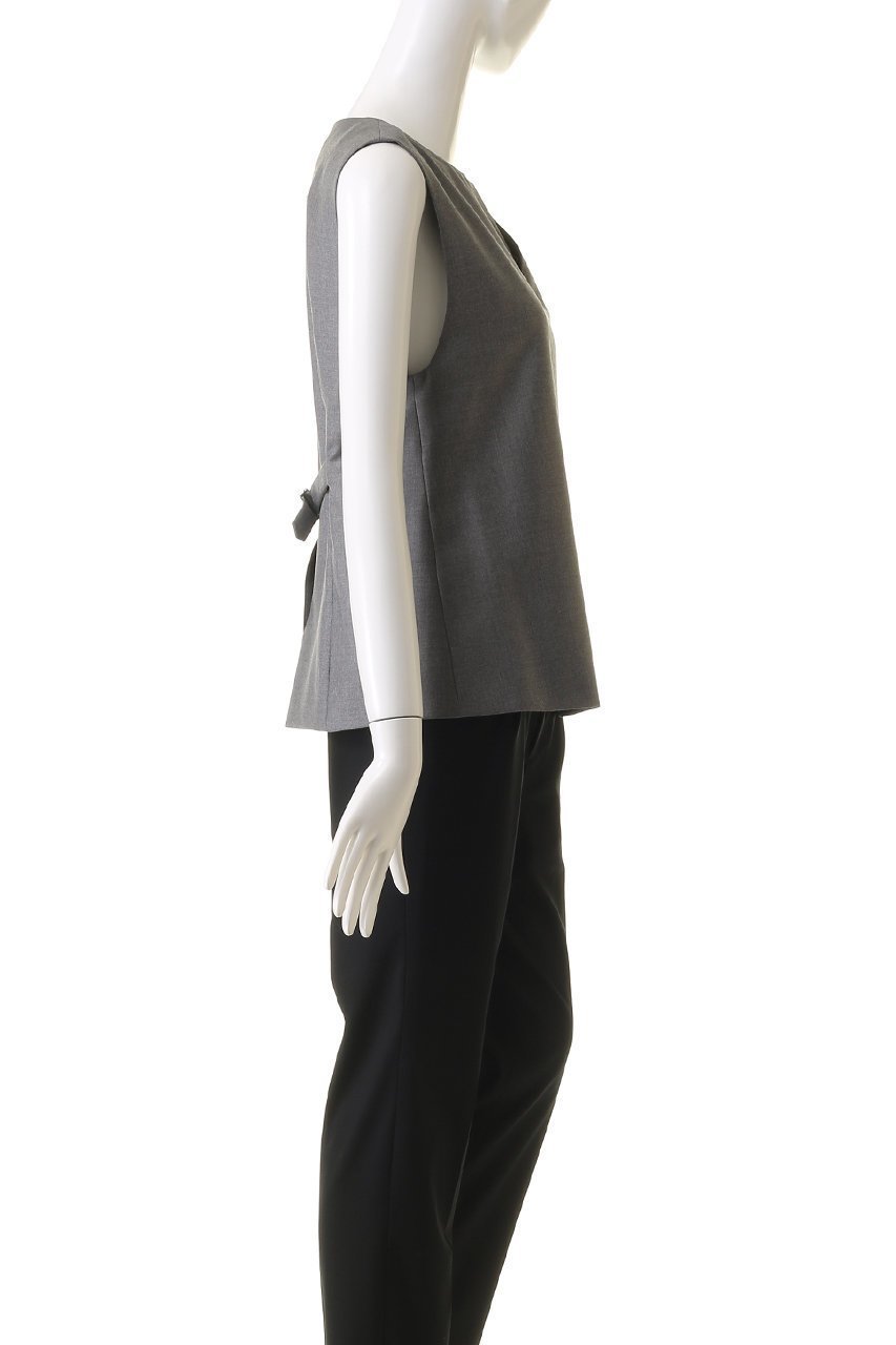 【カオス/Chaos】のGLスーランチャーベスト 人気、トレンドファッション・服の通販 founy(ファニー) 　ファッション　Fashion　レディースファッション　Ladies' Fashion Online　アウター　Coat Outerwear　ジャケット　Jackets　ジャケット　Jacket　スリット　Slit　ファブリック　Fabric　フロント　Front　ベスト　Vest　マニッシュ　Mannish　エレガント 上品　Elegant　other-3|ID: prp329100004137319 ipo3291000000032522817