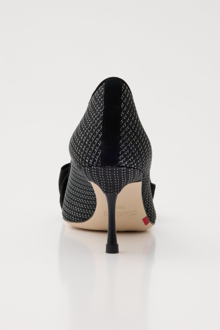 【スタッカート/STACCATO】のミラーリボンパンプス 人気、トレンドファッション・服の通販 founy(ファニー) 　ファッション　Fashion　レディースファッション　Fashion for Women　エレガント 上品　Elegant　サテン　Satin, Glossy Fabric　チェック　Check, Plaid, Tartan　メッシュ　Mesh, Net Fabric　リボン　Ribbon, Bow　other-5|ID: prp329100004137324 ipo3291000000034939882