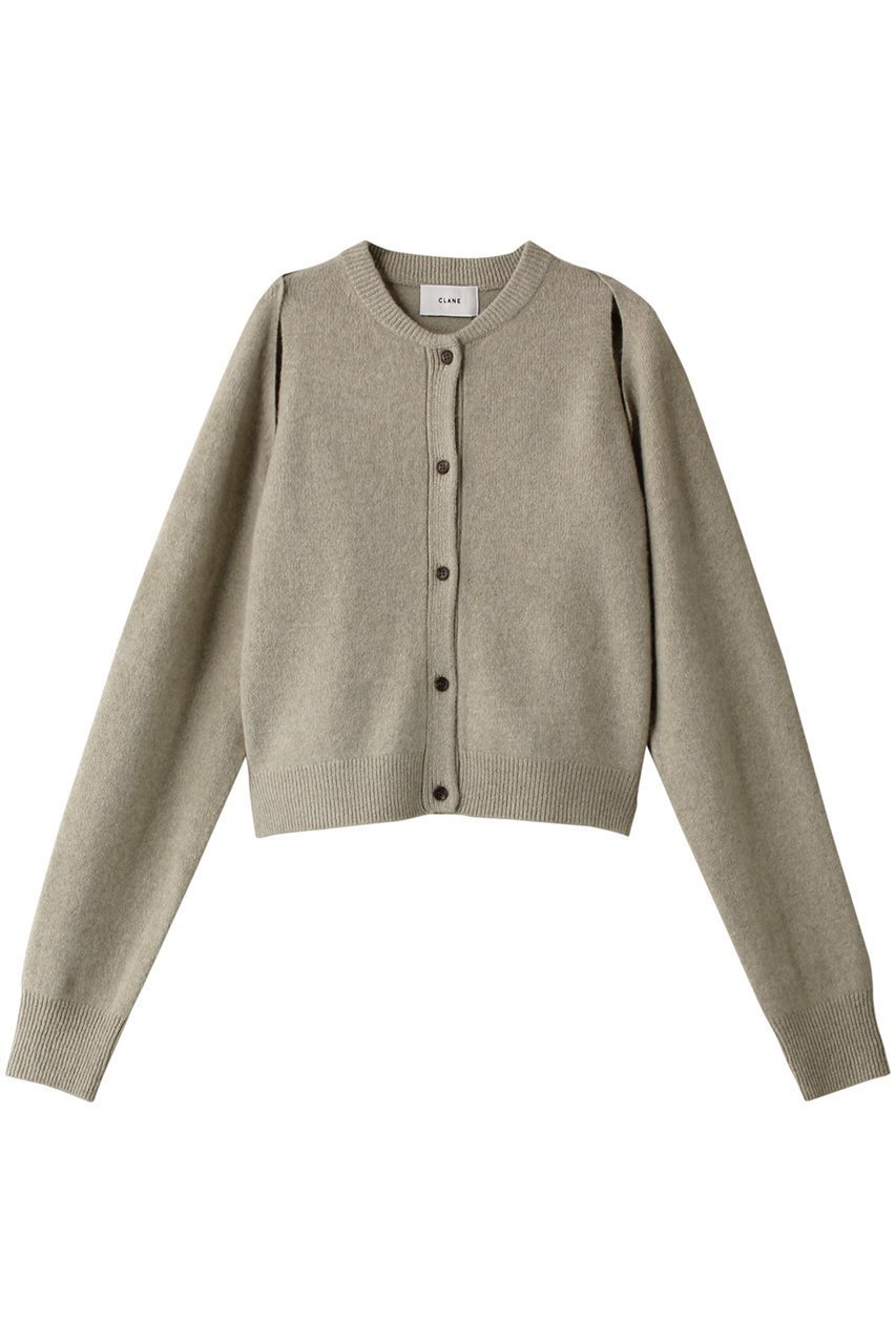 【クラネ/CLANE】のARRANGE KNIT TOPS ニット/セーター インテリア・キッズ・メンズ・レディースファッション・服の通販 founy(ファニー) 　ファッション　Fashion　レディースファッション　Fashion for Women　トップス・カットソー　Cut & Sew Tops　ニット　Knit Tops & Sweaters　カジュアルプルオーバー・ニットトップス　Pullovers & Knit Tops / Casual Pullovers　コンパクト　Compact, Small Size　セーター　Sweater, Knitwear　ベスト　Vest, Waistcoat　MOSS GREEN|ID: prp329100004137334 ipo3291000000035656068