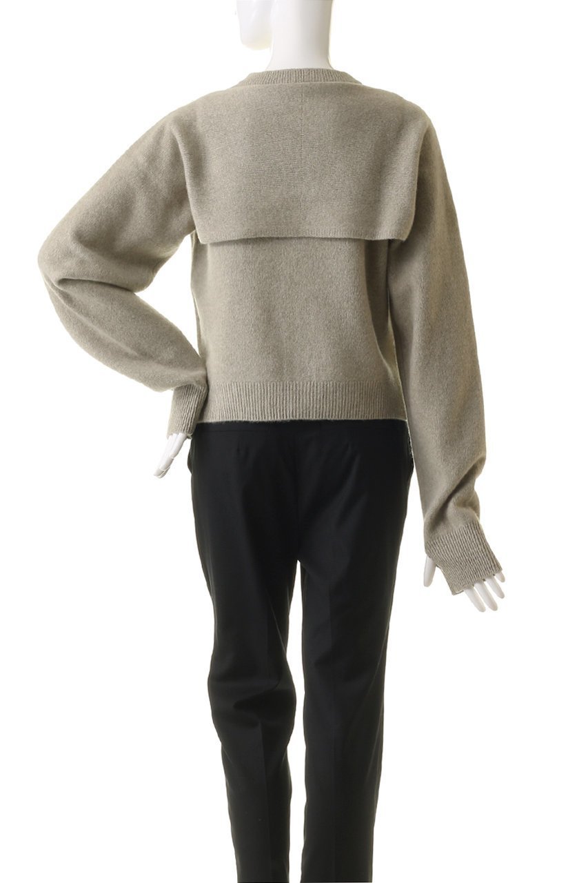 【クラネ/CLANE】のARRANGE KNIT TOPS ニット/セーター 人気、トレンドファッション・服の通販 founy(ファニー) 　ファッション　Fashion　レディースファッション　Fashion for Women　トップス・カットソー　Cut & Sew Tops　ニット　Knit Tops & Sweaters　カジュアルプルオーバー・ニットトップス　Pullovers & Knit Tops / Casual Pullovers　コンパクト　Compact, Small Size　セーター　Sweater, Knitwear　ベスト　Vest, Waistcoat　other-4|ID: prp329100004137334 ipo3291000000035656071