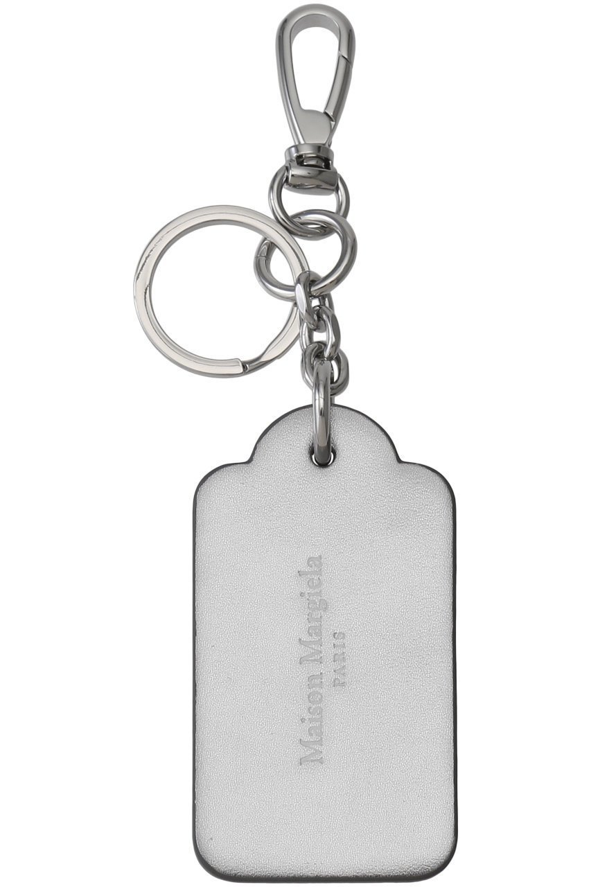 【メゾン マルジェラ/MAISON MARGIELA】の【UNISEX】タグキーリング ビッグ インテリア・キッズ・メンズ・レディースファッション・服の通販 founy(ファニー) 　ファッション　Fashion　レディースファッション　Fashion for Women　ユニセックス　Unisex, Genderless　おすすめ　Recommended / Our Picks　なめらか　Smooth, Silky Texture　チャーム　Charm, Pendant　ビッグ　Big, Oversized　メタリック　Metallic, Shiny Finish　ラップ　Wrap, Wrap Design　エレガント 上品　Elegant　メタリックグレー|ID: prp329100004137336 ipo3291000000035508134