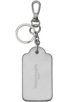 【メゾン マルジェラ/MAISON MARGIELA】の【UNISEX】タグキーリング ビッグ メタリックグレー|ID: prp329100004137336 ipo3291000000036240104