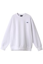 【ザ ノース フェイス/THE NORTH FACE】の【UNISEX】スモールロゴヘザースウェットクルー ホワイト|ID:prp329100004137339