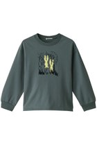 【ミナ ペルホネン/mina perhonen / KIDS】の【KIDS】cache-cache トップス グリーン 150/12Y 人気、トレンドファッション・服の通販 founy(ファニー) ファッション Fashion キッズファッション Fashion for Kids トップス・カットソー Cut & Sew Tops イラスト Illustration カットソー Cut and Sewn Top ハンド Hand, Handmade 長袖 Long Sleeve, Full Sleeve thumbnail グリーン|ID: prp329100004138439 ipo3291000000036192717