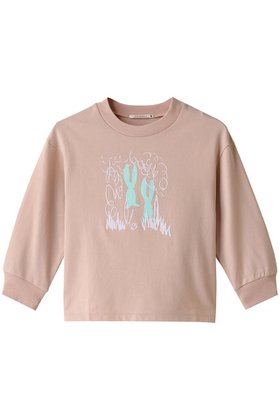 【ミナ ペルホネン/mina perhonen / KIDS】 【Kids】cache-cache トップス人気、トレンドファッション・服の通販 founy(ファニー) ファッション Fashion キッズファッション KIDS トップス・カットソー Tops/Tees/Kids イラスト Illustration カットソー Cut And Sew ハンド Hand NEW・新作・新着・新入荷 New Arrivals 長袖 Long Sleeve |ID:prp329100004138440