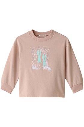 【ミナ ペルホネン/mina perhonen / KIDS】 【KIDS】cache-cache トップス グリーン 130/8Y人気、トレンドファッション・服の通販 founy(ファニー) ファッション Fashion キッズファッション Fashion for Kids トップス・カットソー Cut & Sew Tops イラスト Illustration カットソー Cut and Sewn Top ハンド Hand, Handmade 長袖 Long Sleeve, Full Sleeve |ID:prp329100004138440
