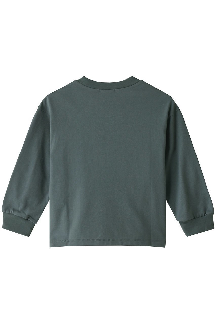 【ミナ ペルホネン/mina perhonen / KIDS】の【KIDS】cache-cache トップス グリーン 130/8Y 人気、トレンドファッション・服の通販 founy(ファニー) 　ファッション　Fashion　キッズファッション　Fashion for Kids　トップス・カットソー　Cut & Sew Tops　イラスト　Illustration　カットソー　Cut and Sewn Top　ハンド　Hand, Handmade　長袖　Long Sleeve, Full Sleeve　other-2|ID: prp329100004138440 ipo3291000000036236274