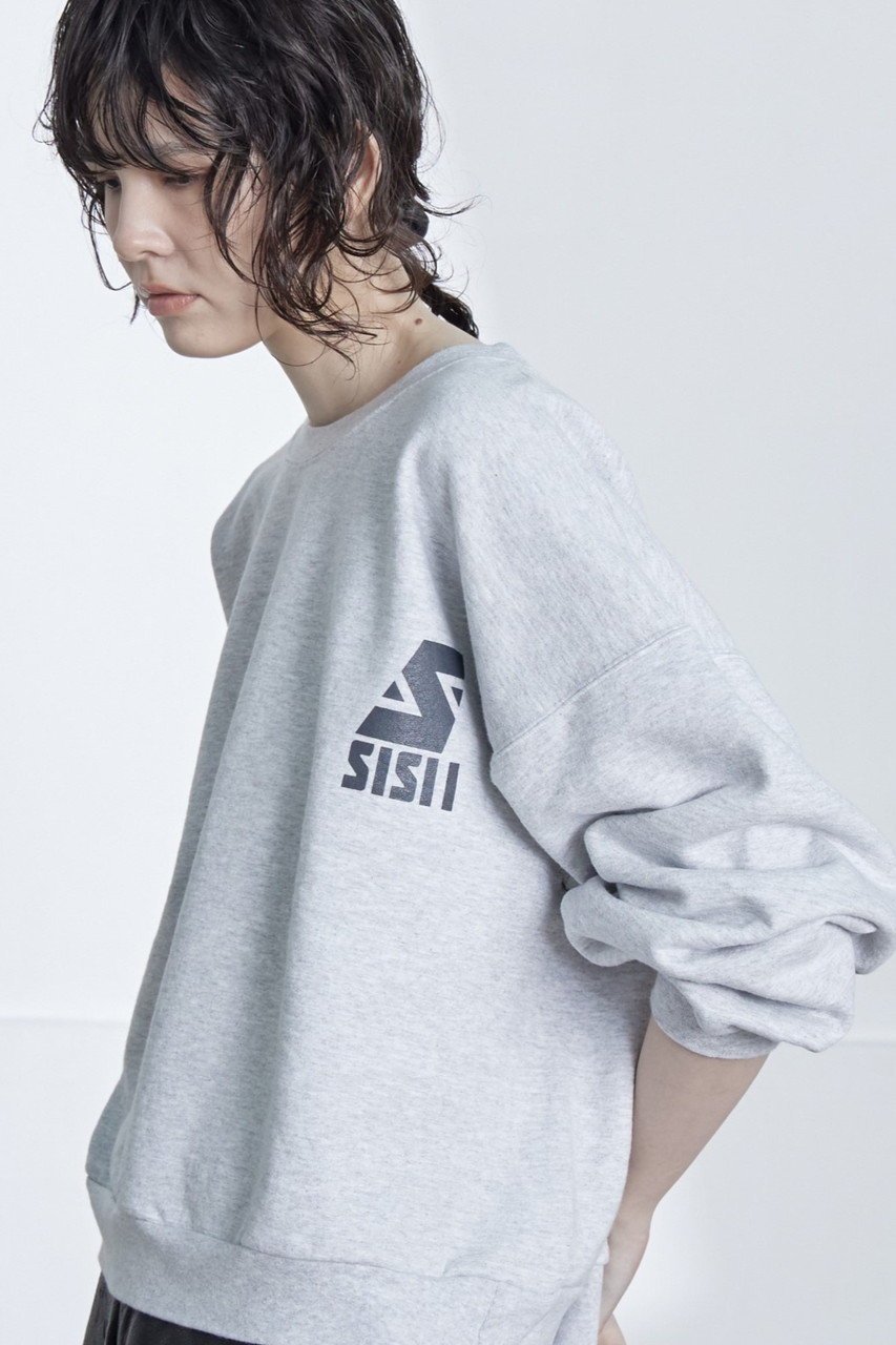 【シシ/sisii】の【UNISEX】【sisii×HESTRADA Gee-Wiz】CROPPED P クルーネックスウェット 人気、トレンドファッション・服の通販 founy(ファニー) 　ファッション　Fashion　レディースファッション　WOMEN　トップス・カットソー　Tops/Tshirt　シャツ/ブラウス　Shirts/Blouses　パーカ　Sweats　ロング / Tシャツ　T-Shirts　スウェット　Sweat　カットソー　Cut and Sewn　ユニセックス　Unisex　スウェット　Sweat　プリント　Print　定番　Standard　A/W・秋冬　Aw・Autumn/Winter・Fw・Fall-Winter　other-8|ID: prp329100004139461 ipo3291000000031404223