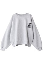 【シシ/sisii】の【UNISEX】【sisii×HESTRADA Gee-Wiz】CROPPED P クルーネックスウェット 人気、トレンドファッション・服の通販 founy(ファニー) ファッション Fashion レディースファッション Fashion for Women トップス・カットソー Cut & Sew Tops シャツ・ブラウス・オフィスカジュアル Elegant Blouses & Button-Ups レディースパーカー・カジュアルフーディー Casual Hoodies & Sweatshirts ロングTシャツ・Tシャツ Longline T-Shirts & Tees スウェット・クルーネックトップス Sweatshirts & Crewnecks / Relaxed Fit Sweat Tops カットソー・ベーシックTシャツ Cut-and-Sewn Tops / Stretch Tees & Basics ユニセックス Unisex, Genderless スウェット / スエット Sweatshirt, Sweatwear プリント Print, Printed Pattern 再入荷 Restock / Back in Stock 定番 Standard, Basic Item A/W・秋冬 Autumn/Winter thumbnail グレー|ID: prp329100004139461 ipo3291000000035701275