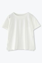 【レリル/lelill】のストレッチポンチTシャツ 人気、トレンドファッション・服の通販 founy(ファニー) ファッション Fashion レディースファッション WOMEN トップス・カットソー Tops/Tshirt シャツ/ブラウス Shirts/Blouses ロング / Tシャツ T-Shirts カットソー Cut and Sewn カフス Cuffs ショート Short ストレッチ Stretch スリット Slit スリーブ Sleeve 定番 Standard NEW・新作・新着・新入荷 New Arrivals thumbnail オフホワイト|ID: prp329100004140378 ipo3291000000028403549