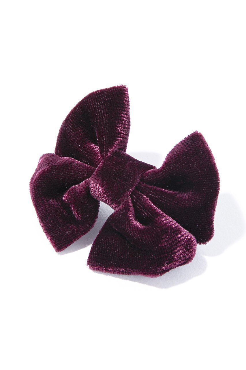 【イリスフォーセブン/IRIS 47】のdouble tie plump バレッタ 人気、トレンドファッション・服の通販 founy(ファニー) 　ファッション　Fashion　レディースファッション　WOMEN　シュシュ / ヘアアクセ　Hair Accessories　アクセサリー　Accessories　クラシカル　Classical　バレッタ　Valletta　ベルベット　Velvet　リボン　Ribbon　リュクス　Luxe　エレガント 上品　Elegant　other-3|ID: prp329100004140401 ipo3291000000031403750