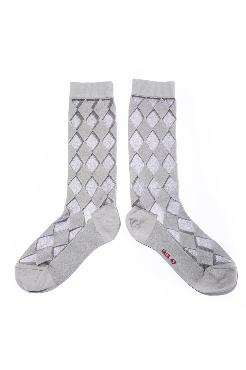 【イリスフォーセブン/IRIS 47】のchecker ソックス インテリア・キッズ・メンズ・レディースファッション・服の通販 founy(ファニー) ファッション Fashion レディースファッション Fashion for Women ソックス&靴下 Socks & Hosiery レッグウェア・ストッキング Legwear & Hosiery シアー Sheer, See-Through スニーカー Sneakers, Trainers ソックス Socks, Hosiery デニム Denim, Jeans Material グレー|ID: prp329100004140417 ipo3291000000032800042