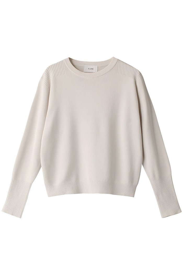 【クラネ/CLANE】のBASIC COMPACT KNIT ニット/セーター インテリア・キッズ・メンズ・レディースファッション・服の通販 founy(ファニー) https://founy.com/ ファッション Fashion レディースファッション Fashion for Women トップス・カットソー Cut & Sew Tops ニット Knit Tops & Sweaters カジュアルプルオーバー・ニットトップス Pullovers & Knit Tops / Casual Pullovers おすすめ Recommended / Our Picks インナー Innerwear コンパクト Compact, Small Size ジャケット Jacket, Outerwear セーター Sweater, Knitwear ベーシック Basic, Essential ボトム Bottoms, Lower Wear |ID: prp329100004140423 ipo3291000000036896494