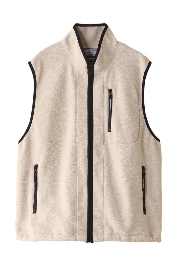 【ユニバーサルプロダクツ/UNIVERSAL PRODUCTS / MEN】の【MEN】POLARTECR FLEECE VEST フリースベスト インテリア・キッズ・メンズ・レディースファッション・服の通販 founy(ファニー) https://founy.com/ ファッション Fashion メンズファッション MEN アウトドア Outdoor ジャケット Jacket スウェット Sweat ベスト Vest 防寒 Cold Protection |ID: prp329100004140428 ipo3291000000028403703