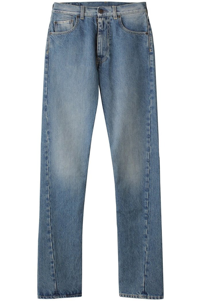 【メゾン マルジェラ/MAISON MARGIELA / MEN】の【MEN】5ポケット ターンアップ ストレートデニムパンツ インテリア・キッズ・メンズ・レディースファッション・服の通販 founy(ファニー) https://founy.com/ ファッション Fashion メンズファッション Fashion for Men ボトムス Bottoms デニムパンツ・ジーンズ Denim Pants ウォッシュ Washed Finish ストレート Straight, Straight Cut デニム Denim, Jeans Material ポケット Pocket, Pocket Detail ワイド Wide, Wide Fit |ID: prp329100004140439 ipo3291000000035373390