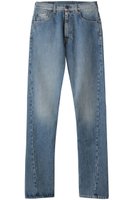 【メゾン マルジェラ/MAISON MARGIELA / MEN】の【MEN】5ポケット ターンアップ ストレートデニムパンツ 人気、トレンドファッション・服の通販 founy(ファニー) ファッション Fashion メンズファッション Fashion for Men ボトムス Bottoms デニムパンツ・ジーンズ Denim Pants ウォッシュ Washed Finish ストレート Straight, Straight Cut デニム Denim, Jeans Material ポケット Pocket, Pocket Detail ワイド Wide, Wide Fit |ID:prp329100004140439