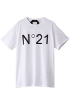 【ヌメロ ヴェントゥーノ/N°21 / MEN】の【MEN】BIG ロゴTシャツ ホワイト|ID:prp329100004140446