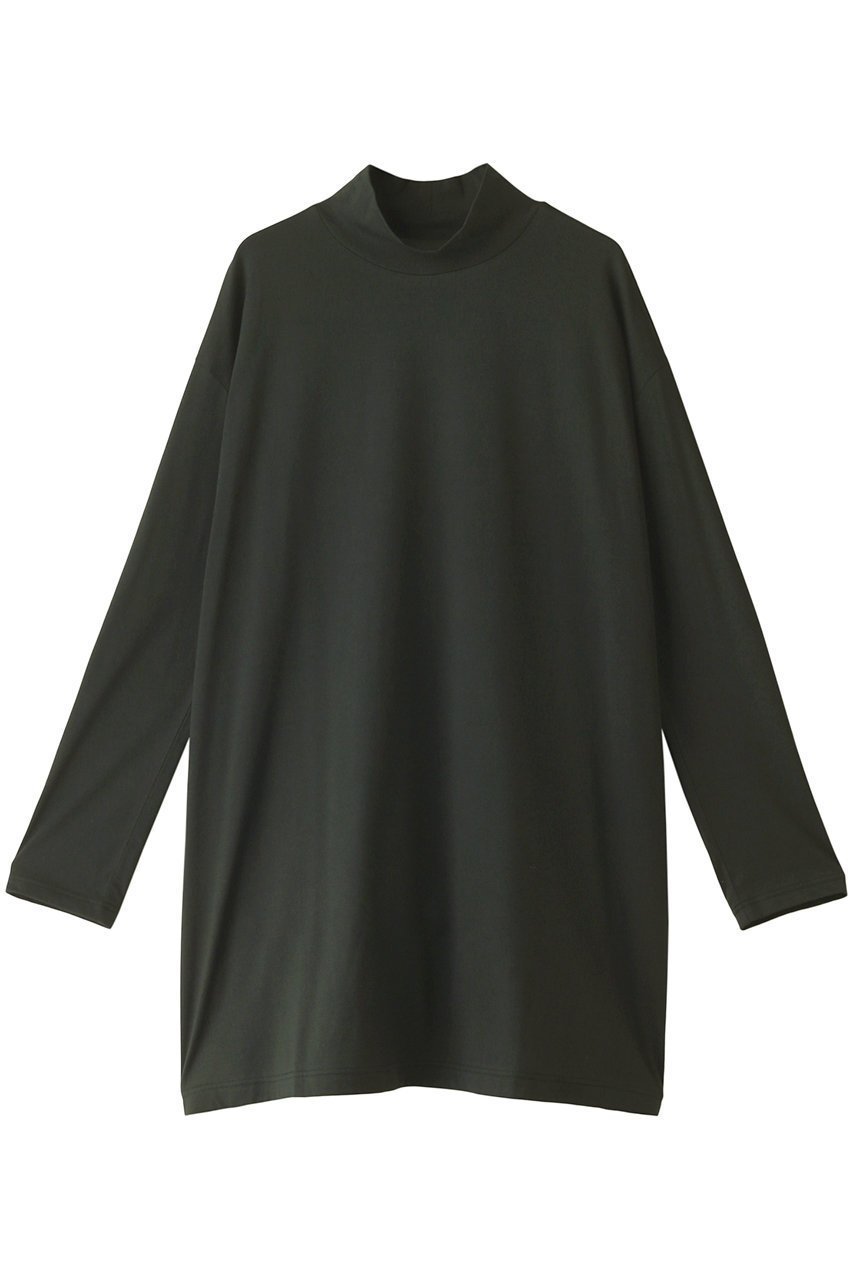 【ミズイロ インド/mizuiro ind】のhigh neck wide tunic チュニック インテリア・キッズ・メンズ・レディースファッション・服の通販 founy(ファニー) 　ファッション　Fashion　レディースファッション　WOMEN　ワンピース　Dress　チュニック　Tunic　インナー　Inner　シンプル　Simple　チュニック　Tunic　green|ID: prp329100004140466 ipo3291000000028403922