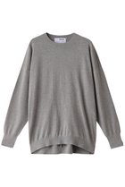 【スリー ドッツ/three dots】のリュクスセーター ルーズプルオーバー 人気、トレンドファッション・服の通販 founy(ファニー) ファッション Fashion レディースファッション Fashion for Women トップス・カットソー Cut & Sew Tops ニット Knit Tops & Sweaters カジュアルプルオーバー・ニットトップス Pullovers & Knit Tops / Casual Pullovers トレンド Trend, Trending Now リュクス Luxury, Elegant, High-End, Chic ルーズ Loose, Oversized thumbnail グレー|ID: prp329100004140471 ipo3291000000035962415