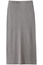 【スリー ドッツ/three dots】のリュクスセーター リブスカート グレー|ID: prp329100004140472 ipo3291000000036831686