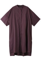 【ミズイロ インド/mizuiro ind】のstand collar hlf slv shirt OP ワンピース purple|ID: prp329100004141222 ipo3291000000032894988