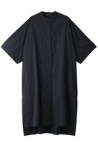 【ミズイロ インド/mizuiro ind】のstand collar hlf slv shirt OP ワンピース navy|ID: prp329100004141222 ipo3291000000032894994