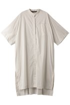 【ミズイロ インド/mizuiro ind】のstand collar hlf slv shirt OP ワンピース l.gray|ID: prp329100004141222 ipo3291000000032894999