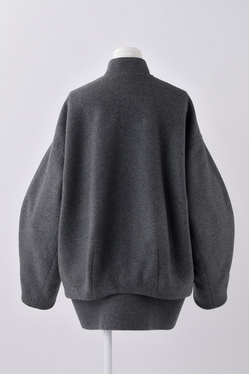 【エンフォルド/ENFOLD】のLAMBSメルトン スタジャン JK/ブルゾン 人気、トレンドファッション・服の通販 founy(ファニー) 　ファッション　Fashion　レディースファッション　Fashion for Women　アウター　Coat / Outerwear Collection　レディースジャケット・軽アウター　Jackets　ブルゾンジャケット・スポーティアウター　Blouson Jackets　エレガント 上品　Elegant　ジャケット　Jacket, Outerwear　フォルム　Silhouette, Form　ブルゾン　Blouson, Bomber Jacket　メルトン　Melton, Heavy Wool　other-3|ID: prp329100004141224 ipo3291000000036061723