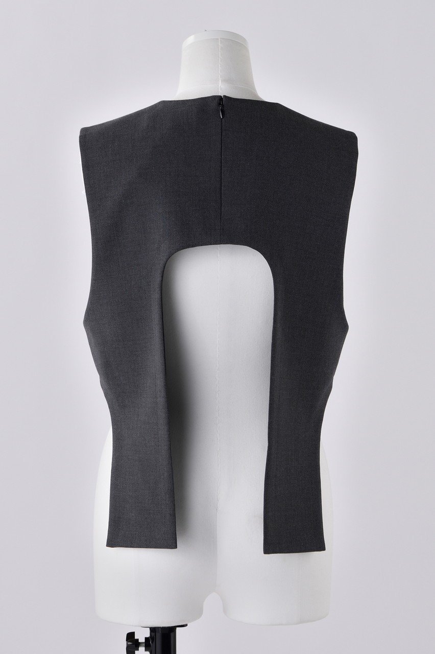 【エンフォルド/ENFOLD】のダブルクロス Window ベスト 人気、トレンドファッション・服の通販 founy(ファニー) 　ファッション　Fashion　レディースファッション　Fashion for Women　アウター　Coat / Outerwear Collection　レディースジャケット・軽アウター　Jackets　ジャケット　Jacket, Outerwear　スクエア　Square, Square Shape　ダブル　Double, Double-Breasted　ベスト　Vest, Waistcoat　other-3|ID: prp329100004141235 ipo3291000000036812101