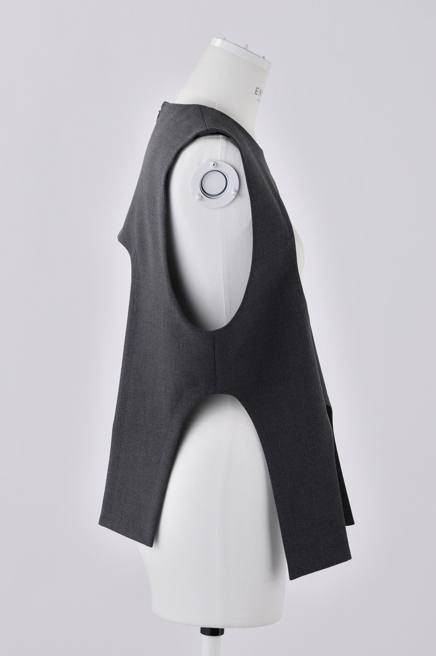 【エンフォルド/ENFOLD】のダブルクロス Window ベスト 人気、トレンドファッション・服の通販 founy(ファニー) 　ファッション　Fashion　レディースファッション　Fashion for Women　アウター　Coat / Outerwear Collection　レディースジャケット・軽アウター　Jackets　ジャケット　Jacket, Outerwear　スクエア　Square, Square Shape　ダブル　Double, Double-Breasted　ベスト　Vest, Waistcoat　other-4|ID: prp329100004141235 ipo3291000000036812103