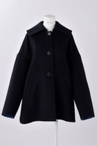 【エンフォルド/ENFOLD】のウールリバー フラットカラーショートコート 人気、トレンドファッション・服の通販 founy(ファニー) ファッション Fashion レディースファッション Fashion for Women アウター Coat / Outerwear Collection コート・ロングコート・ピーコート Long Coats, Peacoats & More オケージョン Occasion Wear クラシカル Classical, Vintage-Inspired ショート Short, Short Length パターン Pattern, Design Print フラット Flat, Flat Shoes ベーシック Basic, Essential エレガント 上品 Elegant thumbnail ダークネイビー|ID: prp329100004141239 ipo3291000000032945876