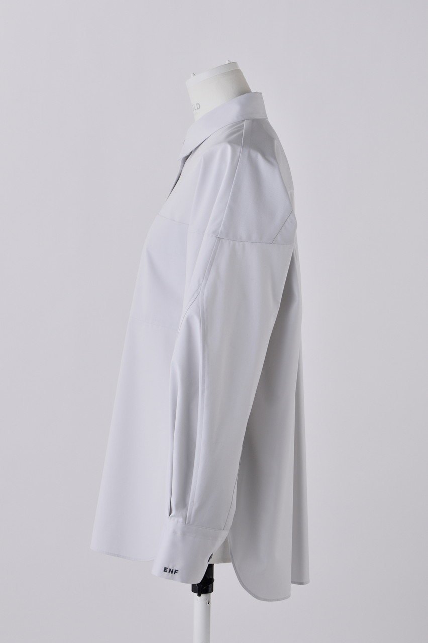 【エンフォルド/ENFOLD】のC/PEブロード 立体スリーブ SH/シャツ 人気、トレンドファッション・服の通販 founy(ファニー) 　ファッション　Fashion　レディースファッション　Fashion for Women　トップス・カットソー　Cut & Sew Tops　シャツ・ブラウス・オフィスカジュアル　Elegant Blouses & Button-Ups　ロングTシャツ・Tシャツ　Longline T-Shirts & Tees　カットソー・ベーシックTシャツ　Cut-and-Sewn Tops / Stretch Tees & Basics　スリーブ　Sleeve, Long Sleeve / Short Sleeve　フォルム　Silhouette, Form　ブロード　Broadcloth, Fine Cotton　ベスト　Vest, Waistcoat　ロング　Long, Long-Length　other-2|ID: prp329100004141244 ipo3291000000032897805