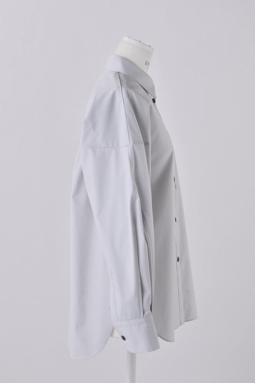 【エンフォルド/ENFOLD】のC/PEブロード 立体スリーブ SH/シャツ 人気、トレンドファッション・服の通販 founy(ファニー) 　ファッション　Fashion　レディースファッション　Fashion for Women　トップス・カットソー　Cut & Sew Tops　シャツ・ブラウス・オフィスカジュアル　Elegant Blouses & Button-Ups　ロングTシャツ・Tシャツ　Longline T-Shirts & Tees　カットソー・ベーシックTシャツ　Cut-and-Sewn Tops / Stretch Tees & Basics　スリーブ　Sleeve, Long Sleeve / Short Sleeve　フォルム　Silhouette, Form　ブロード　Broadcloth, Fine Cotton　ベスト　Vest, Waistcoat　ロング　Long, Long-Length　other-4|ID: prp329100004141244 ipo3291000000032897813